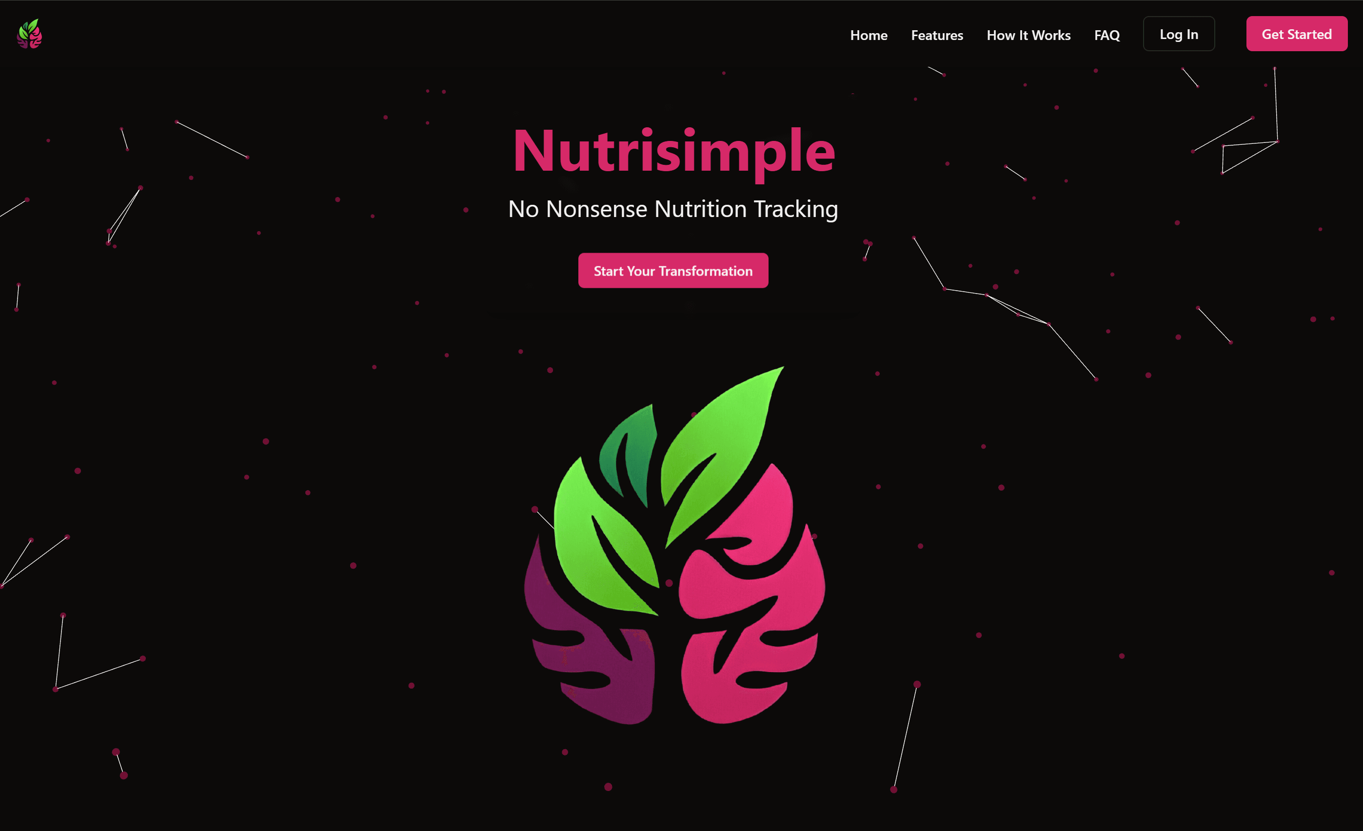 Screenshot of Nutrisimple.fit