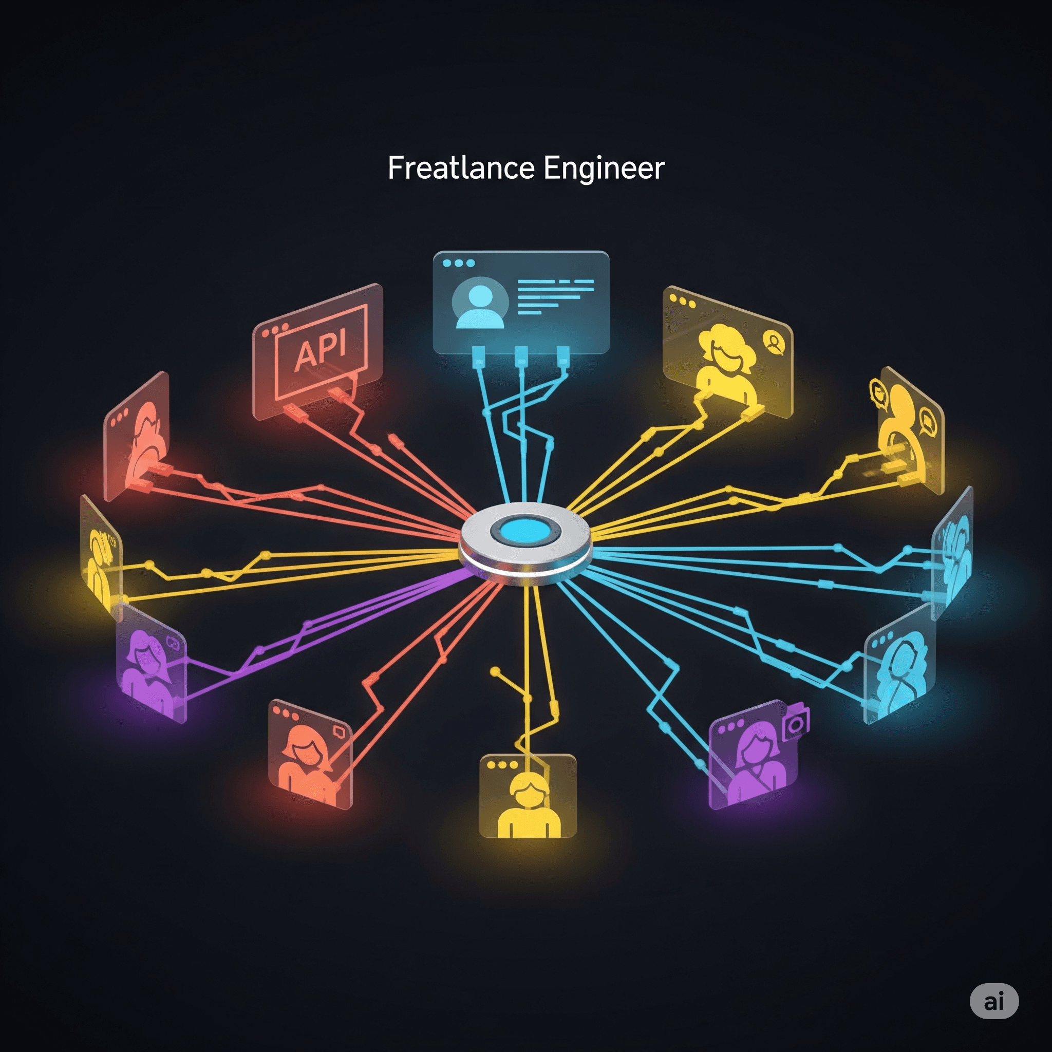 Freelance Development & Personal Projects logo placeholder
